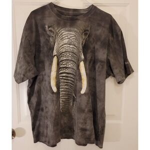 Tones of Africa Elephant Graphic T-Shirt Size XXL 100% Cotton Made in Zimbabwe